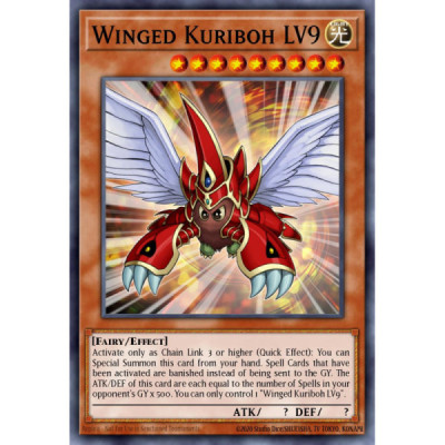 Winged Kuriboh LV9 - LCGX-EN043 - 1st Edition