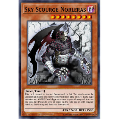 Sky Scourge Norleras - FOTB-EN022 - 1st Edition