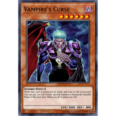 Vampire's Curse - PTDN-EN090 - 1st Edition
