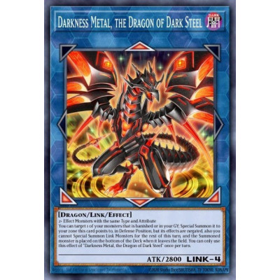 Darkness Metal, the Dragon of Dark Steel - JUMP-EN087 - limited