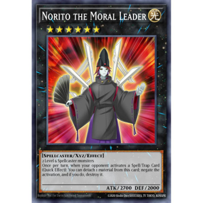 Norito the Moral Leader - NUMH-EN039 - 1st Edition
