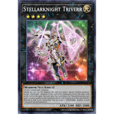 Stellarknight Triverr - NECH-EN054 - 1st Edition