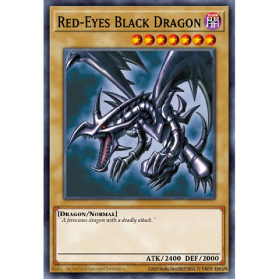 Red-Eyes Black Dragon - SDJ-001 - 1st Edition