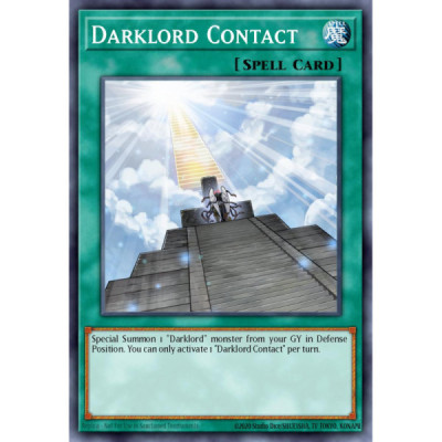 Darklord Contact - DESO-EN035 - 1st Edition