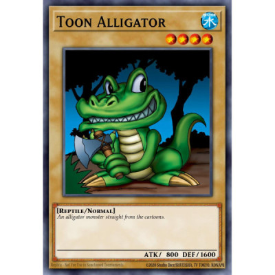 Toon Alligator - SDP-009 - 1st Edition