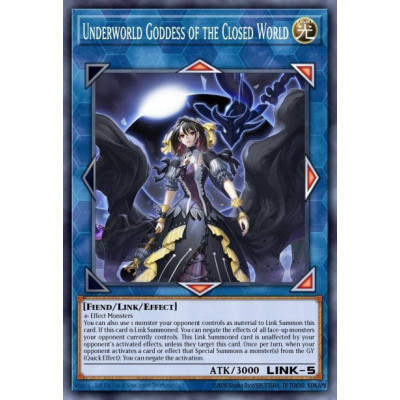 Underworld Goddess of the Closed World - BLVO-EN050 - 1st Edition