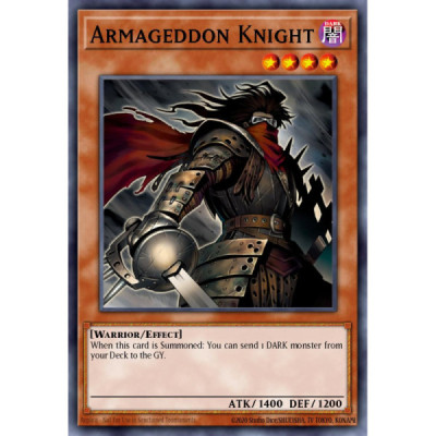 Armageddon Knight - PTDN-EN021 - 1st Edition