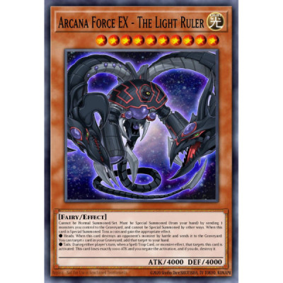 Arcana Force EX - The Light Ruler - JUMP-EN027 - limited