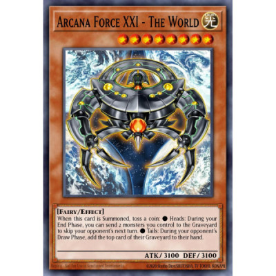 Arcana Force XXI - The World - LODT-EN016 - unlimited