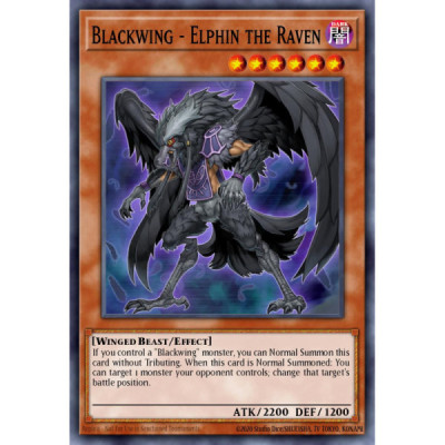 Blackwing - Elphin the Raven - RGBT-EN013 - 1st Edition