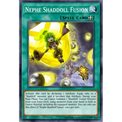 Nephe Shaddoll Fusion - SECE-EN059 - 1st Edition