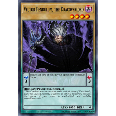 Vector Pendulum, the Dracoverlord - DOCS-EN024 - 1st Edition