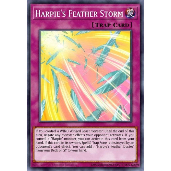 Harpie's Feather Storm - LED4-EN000 - 1st Edition