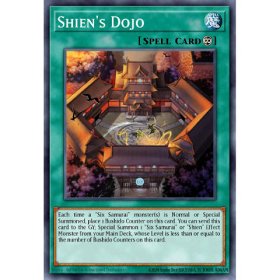 Shien's Dojo - EXVC-EN057 - 1st Edition