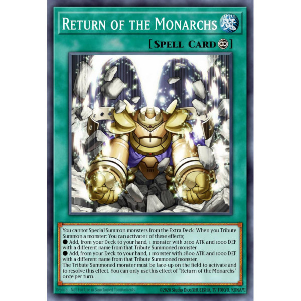 Return of the Monarchs - SHSP-EN067 - unlimited