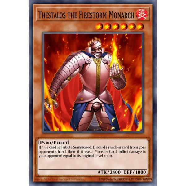 Thestalos the Firestorm Monarch - RDS-EN021 - 1st Edition