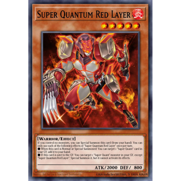 Super Quantum Red Layer - WIRA-EN030 - 1st Edition