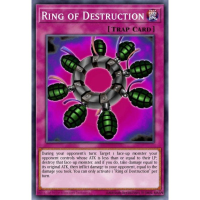 Ring of Destruction -- LART-EN007 -- Ultra Rare -- Limited   -  -Condicion: Near Mint