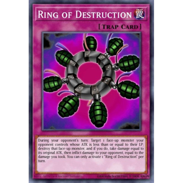 Ring of Destruction -- LART-EN007 -- Ultra Rare -- Limited   -  -Condicion: Near Mint