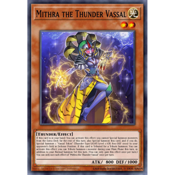 Mithra the Thunder Vassal -- OP02-EN006 -- Super Rare -- N/A   -  -Condicion: Near Mint