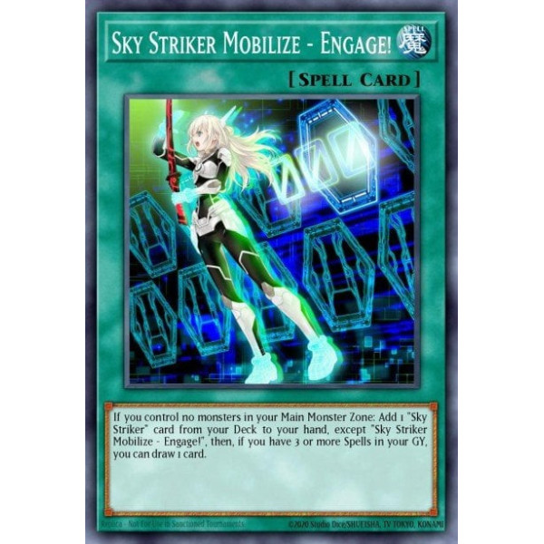 Sky Striker Mobilize - Engage! -- BLHR-EN090 -- Secret Rare -- 1s Edition   -  -Condicion: Near Mint