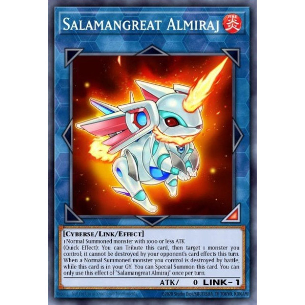 Salamangreat Almiraj -- BLHR-EN054 -- Secret Rare -- 1s Edition   -  -Condicion: Near Mint