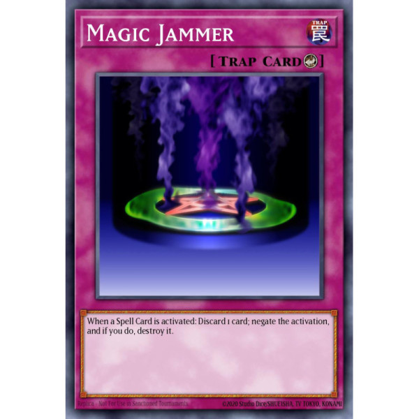 Magic Jammer -- LCYW-EN153 -- Secret Rare -- 1s Edition   -  -Condicion: Lightly Played