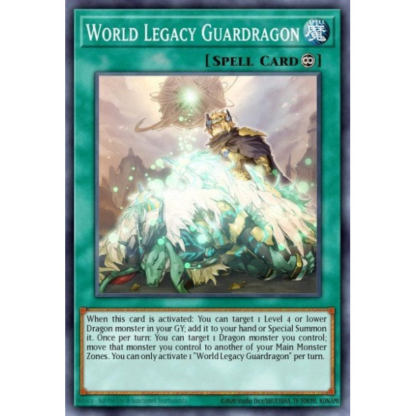 World Legacy Guardragon -- SAST-EN062 -- Ultra Rare -- Unlimited   -  -Condicion: Near Mint