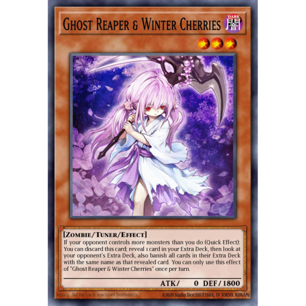 Ghost Reaper & Winter Cherries -- OP20-EN001 -- Ultimate Rare -- na   -  -Condicion: Near Mint