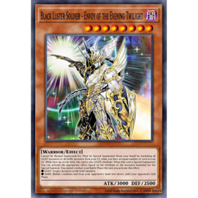 Black Luster Soldier - Envoy of the Evening Twilight -- AP08-EN008 -- Super Rare -- na   -  -Condicion: Near Mint