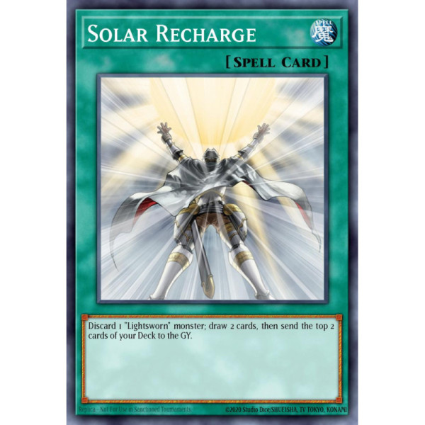 Solar Recharge -- BLLR-EN045 -- Ultra Rare -- 1s Edition   -  -Condicion: Near Mint