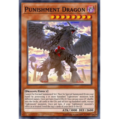 Punishment Dragon -- COTD-EN028 -- Ultra Rare -- Unlimited   -  -Condicion: Near Mint