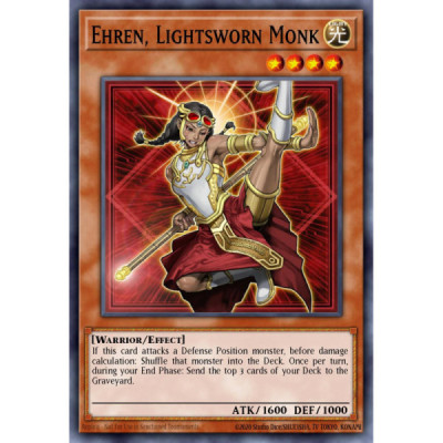 Ehren, Lightsworn Monk -- CT08-EN016 -- Super Rare -- Limited - -Condicion: Near Mint Ehren, Lightsworn Monk -- CT08-EN016 -- Super Rare -- Limited - -Condicion: Near Mint