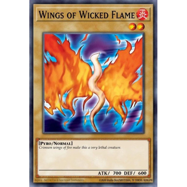 Wings of Wicked Flame -- AP04-EN014 -- Common -- na   -  -Condicion: Near Mint