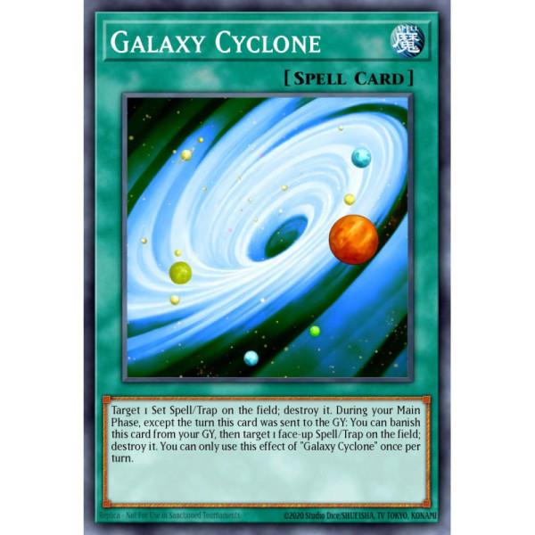 Galaxy Cyclone -- CROS-EN062 -- Secret Rare -- 1s Edition   -  -Condicion: Lightly Played