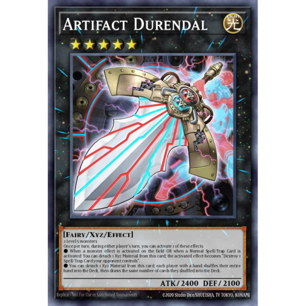Artifact Durendal -- PRIO-EN049 -- Ultimate Rare -- 1st edition   -  -Condicion: Lightly Played