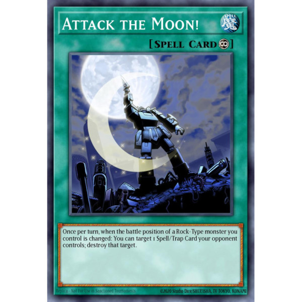 Attack the Moon! -- ABYR-EN089 -- Super Rare -- unlimited   -  -Condicion: Near Mint