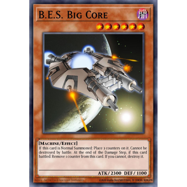 B.E.S. Big Core (Condicion: 8/10) -- RDS-EN030 -- Ultimate Rare -- unlimited   -  -Condicion: Near Mint