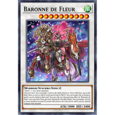 Baronne de Fleur -- RA01-EN034 -- Super Rare -- 1st edition   -  -Condicion: Near Mint
