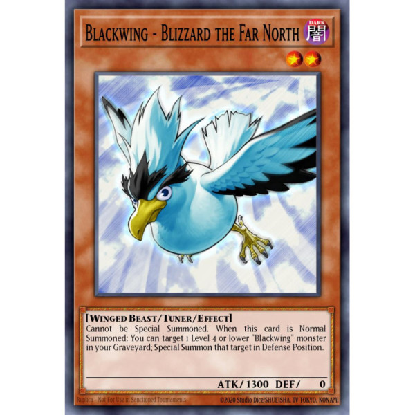 Blackwing - Blizzard the Far North -- LC5D-EN113 -- Ultra Rare -- 1st edition   -  -Condicion: Near Mint