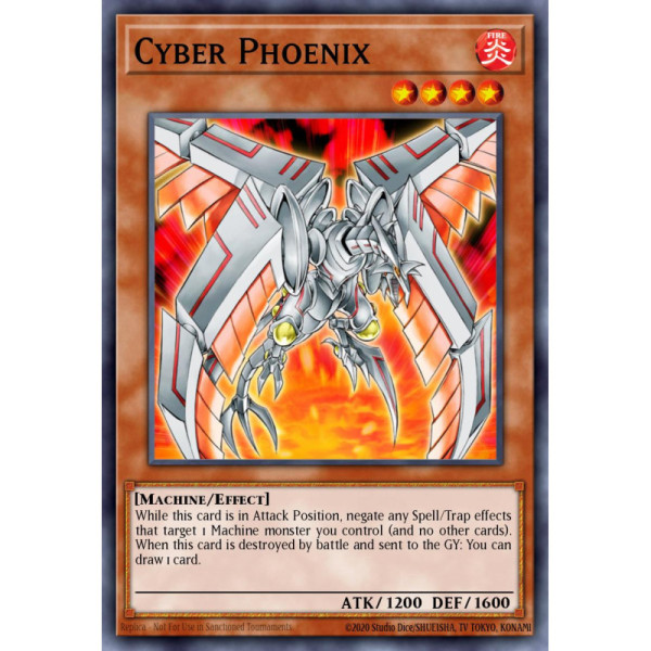Cyber Phoenix -- EOJ-EN009 -- Super Rare -- 1st edition   -  -Condicion: Near Mint