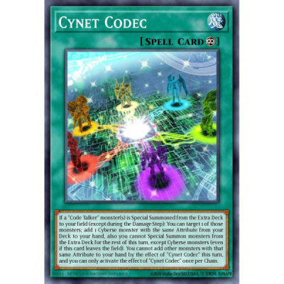 Cynet Codec -- LOD2-EN003 -- Super Rare -- n/a   -  -Condicion: Lightly Played