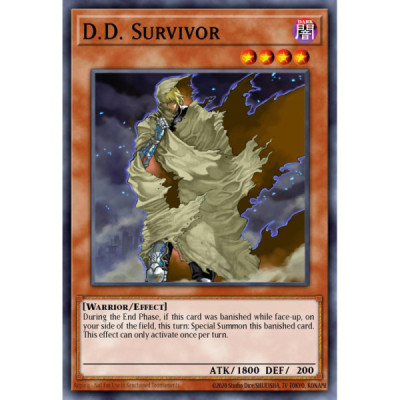 D.D. Survivor -- TLM-EN023 -- Ultimate Rare -- unlimited   -  -Condicion: Played