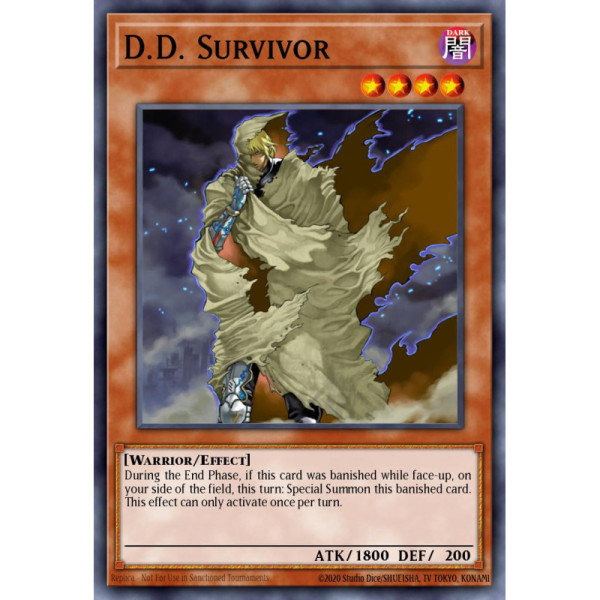 D.D. Survivor -- TLM-EN023 -- Ultimate Rare -- unlimited   -  -Condicion: Played
