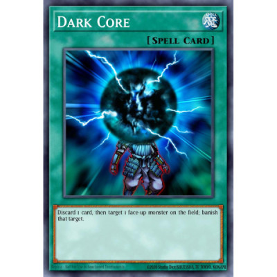 Dark Core -- BPW2-EN070 -- Super Rare -- 1st edition   -  -Condicion: Lightly Played