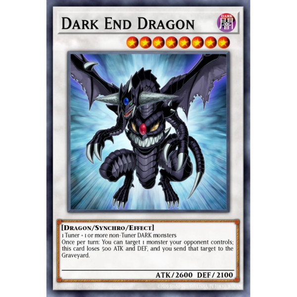 Dark End Dragon -- LCGX-EN188 -- Secret Rare -- unlimited   -  -Condicion: MINT