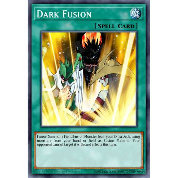 Dark Fusion -- LCGX-EN099 -- Ultra Rare -- unlimited   -  -Condicion: MINT