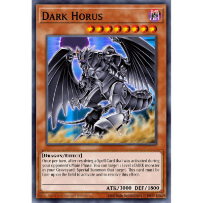 Dark Horus -- PTDN-EN016 -- Ultimate Rare -- unlimited   -  -Condicion: MINT