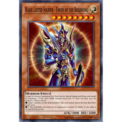Black Luster Soldier - Envoy of the Beginning -- MC2-EN004 -- Secret Rare -- Limited   -  -Condicion: Lightly Played