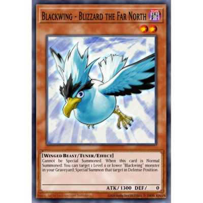 Blackwing - Blizzard the Far North -- LC5D-EN113 -- Ultra Rare -- 1st edition   -  -Condicion: Near Mint